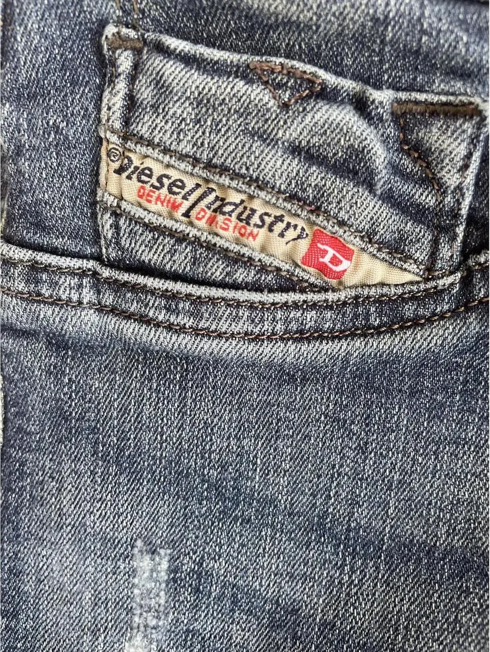 Diesel‎ Livier Super Slim Jegging Jeans Women’s 28 Stretch Low Waist Blue